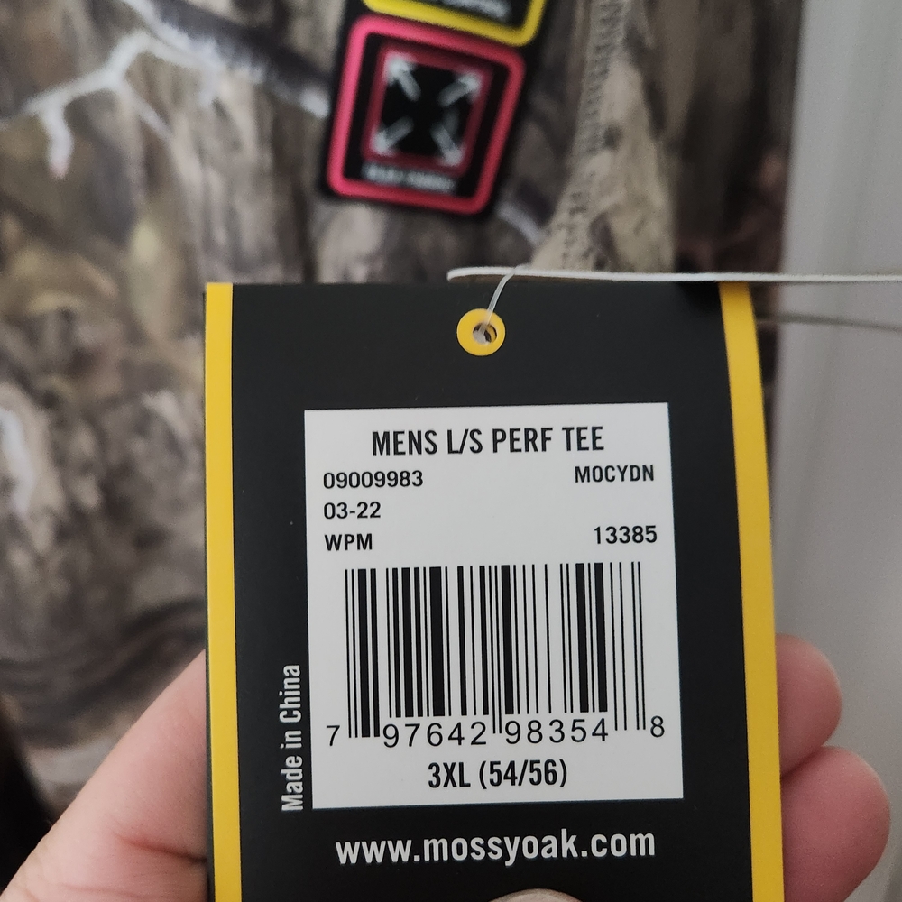 Mossy Oak Camouflage Hunting Shirt 3XL - Picture 4 of 5